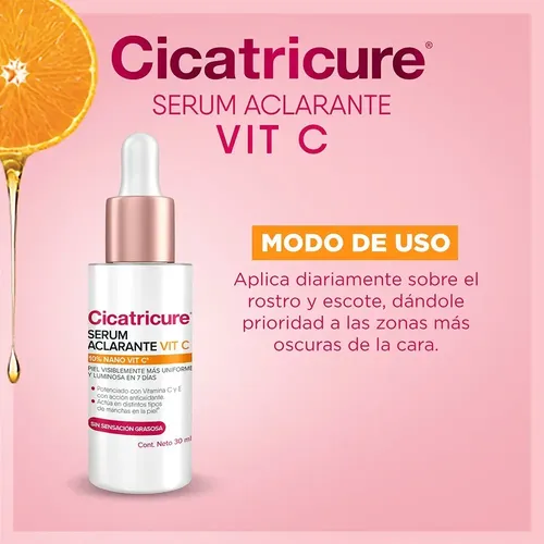 Cicatricure Sérum Aclarante Vit C 30 Ml