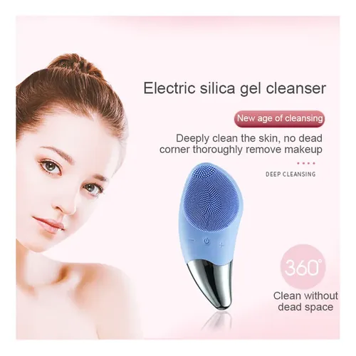 Cepillo Limpiador Ultrasónico Facial Eléctrico