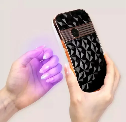 Cabina Portátil De Uña Luz Led Uv Premium Con Cargador Usb