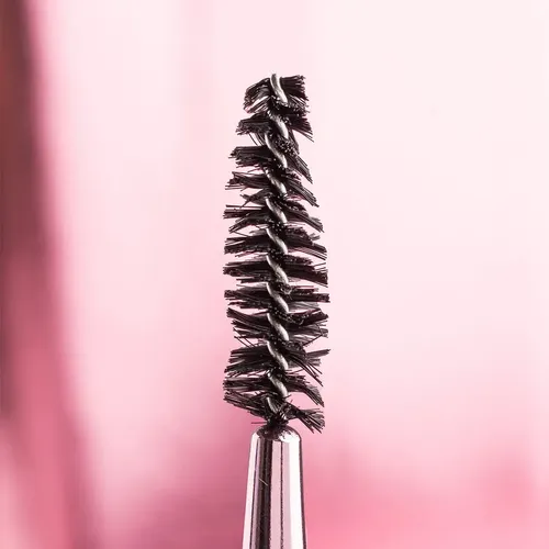 Pincel Doble Delineador Angular + Cepillo Cejas Sintético Mazz