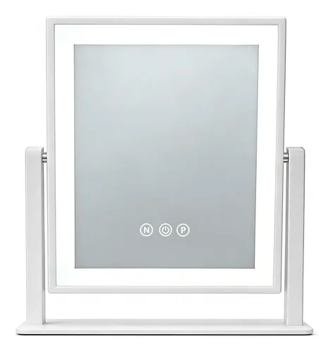 Nuevas Luces Led Europeas Y Americanas Con Espejos De 25*30cmwhite
