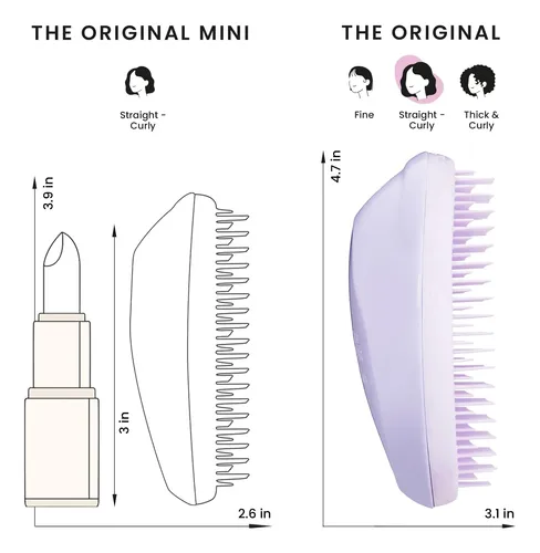 Cepillo Para El Cabello Tangle Teezer Original Detangler Lil