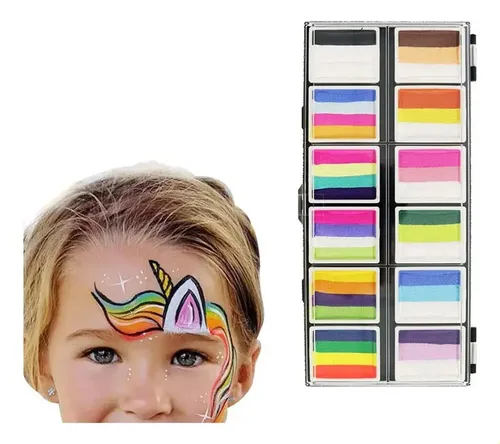 Kit De Pintura Para Niños, Paleta De Pintura Soluble