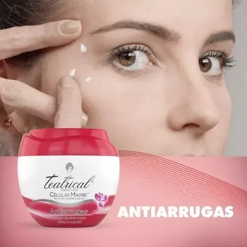 Crema Facial Teatrical Anti-arrugas 200 Gr Día/noche