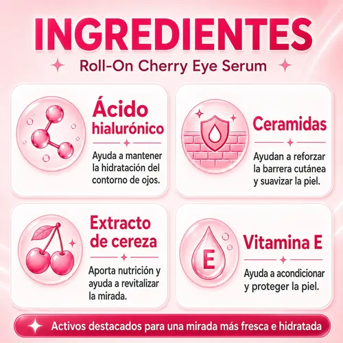 Serum Contorno De Ojos Roll On Mely Ojeras Bolsas 15ml