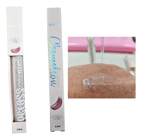 Gloss Glitter Meis Labios Ojos Iluminador Efecto Fijo