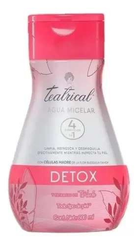 Teatrical Agua Micelar Extracto De Té Verde Detox 600ml