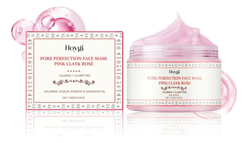 Mascarilla Facial Hoygi Pink Clay  Hidratante Y Suave Limpi