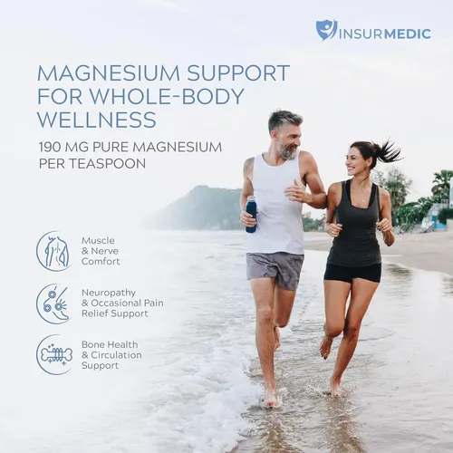 Crema De Magnesio Insurmedic 4 Oz Para Músculos Y Nervios