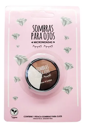 Paleta Sombras Trio Thelma & Louise Compacta Blister 3 Tonos