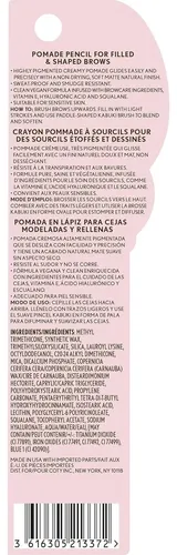 Lápiz De Cejas Nano 1 Mm Vegano Dark Brown Covergirl