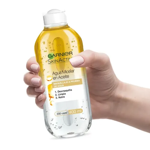 Agua Micelar En Aceite Garnier Skin Active 400ml Tipo de piel Todo tipo de piel