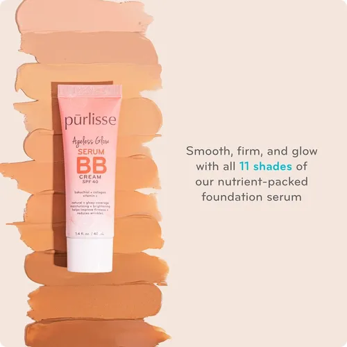 Bb Cream Prlisse Ageless Glow Spf 40 40g Claro Cálido