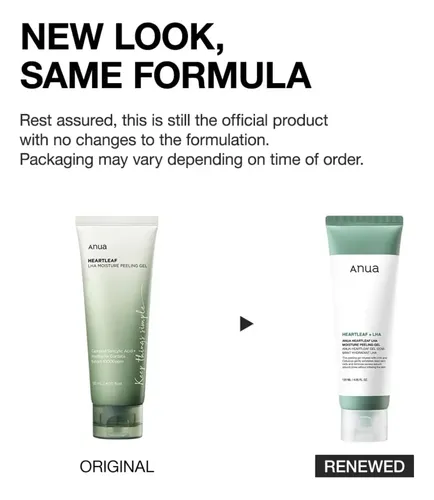Anuaa Gel Exfoliante Hidratante, Exfoliación Suave