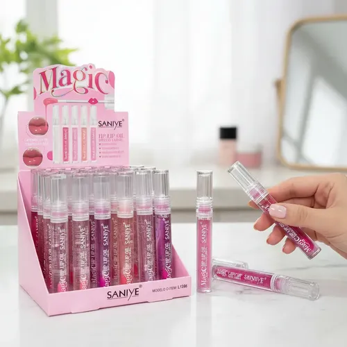 Lip Oil Brillo Labial Magico Saniye Para Maquillaje De Labio