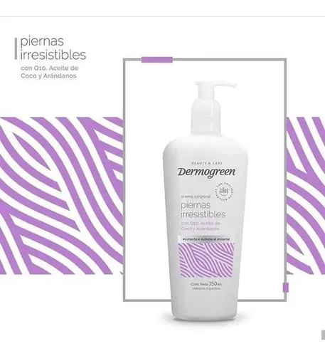 Dermogreen Crema Corporal Piernas Irresistibles 350ml