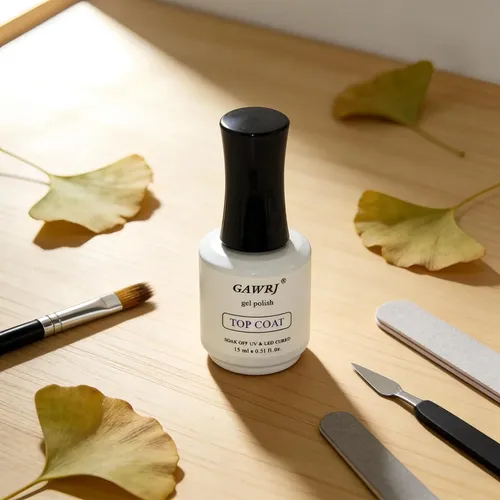 Top Coat De Gel Sin Limpiar 15ml Gawrj