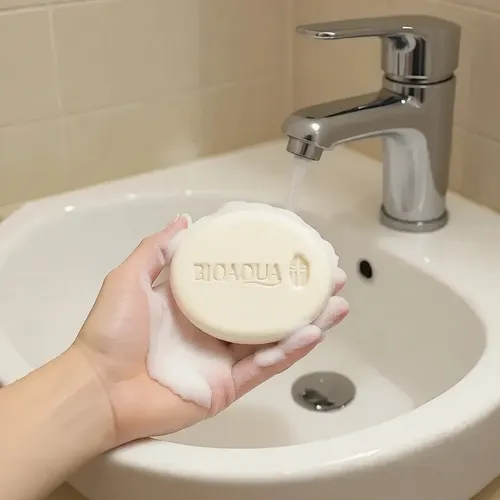 Jabón De Arroz, Suave Y Eficaz, Adecuado Para Todo Tipo De P