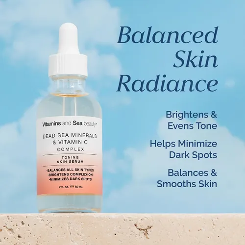 Toning Skin Serum With Vitamin C Complex & Dead Sea
