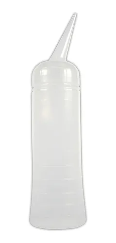X12 Aplicador De Tintura Plastico 200ml Punta Oblicua W70 Tono Transparente