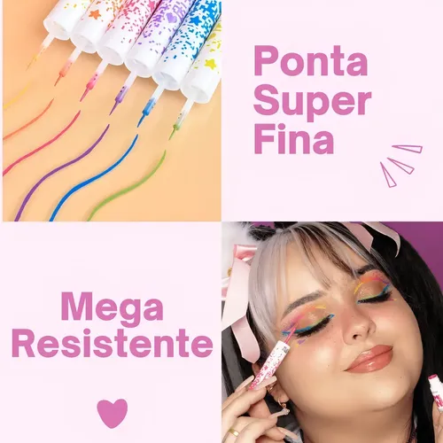 Delineador Líquido Ruby Rose Verde Mate de Larga Duración
