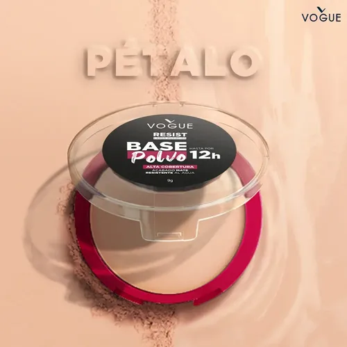Base Maquillaje Polvo Resist 12h Mate 9g