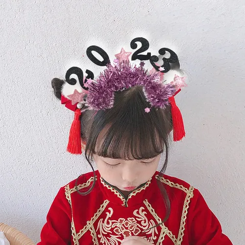 Diadema De Feliz Año Nuevo, Diademas De Aro Para El Pelo