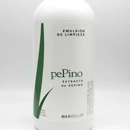 Emulsión Limpiadora Facial Pepino Biobellus 500ml Piel Normal