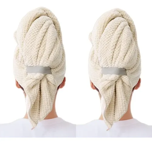 Gorro Secador Cabello Microfibra Absorbente Rápido Secado