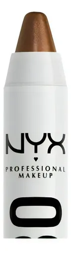 Delineador De Ojos Jumbo Eye Pencil Nyx Professional – 5gr Efecto Metálico Color French Fries
