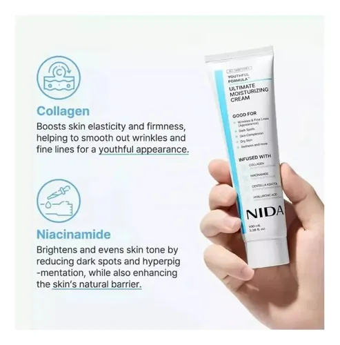 Ya 2*crema Hidratante Nida Fórmula Juvenil Ultimate