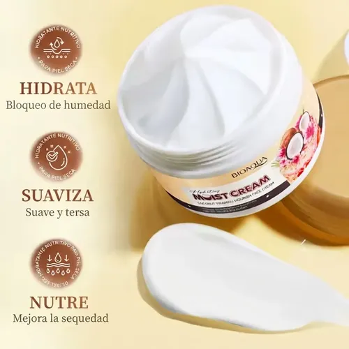 Crema Facial Nutriente Coconut Tiramisú 100g Bioaqua