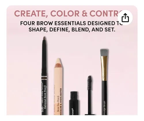 Billion Dollar-kit De Lápices Para Cejas/difumina-embellece