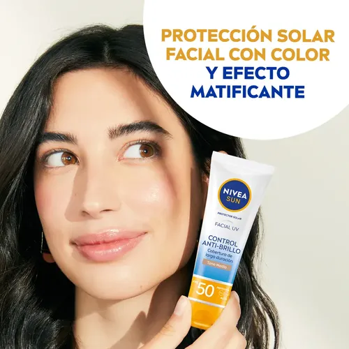 Protector Solar Facial Nivea Anti-brillo Fps50 T. Medio 50ml