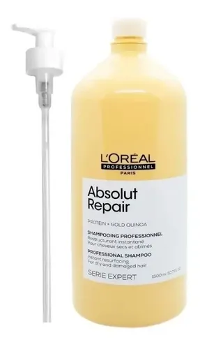 Shampoo Loreal Profesional Absolut Repair Pelo Dañado 1500ml
