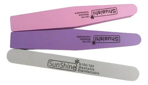 Lima 100/180 Pulidora Para Manos T Opi Acolchada Para Uñas