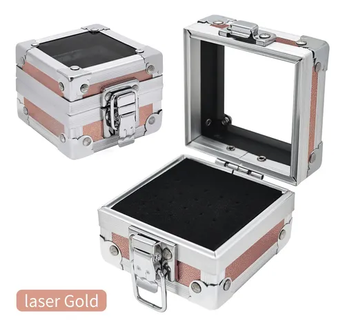 Nail Drill Grinding Bit Holder Box,professional Nail Silver