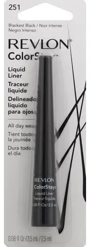 Eyeliner Líquido Revlon Colorstay Negro Más Negro 2.36 Ml