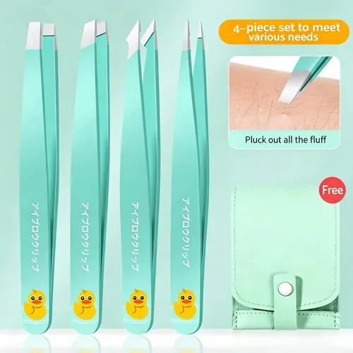 Pinzas De Cejas De Precisión, Herramienta De Belleza Profesi