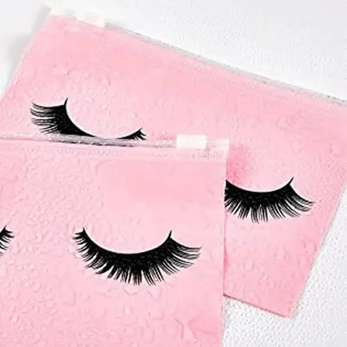 Bolsas De Maquillaje Para Pestañas Con Cremallera, 18 X 13 C