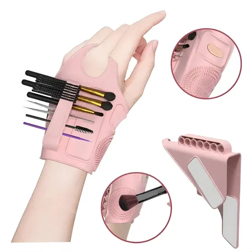 Qe Organizador De Brochas De Maquillaje S% Professional Con