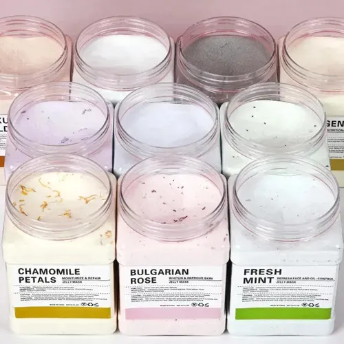 Mascarilla Facial De Colágeno Gelatinosa Hidratante Y Reafir