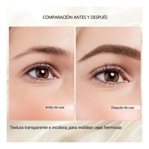 Y Un Gel Para Cejas Transparente E Incoloro H.