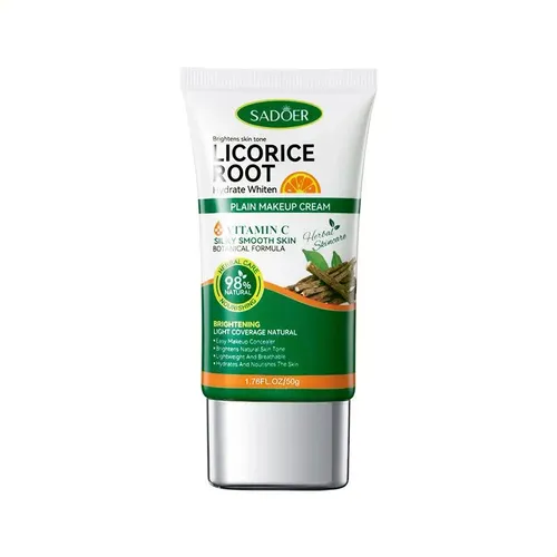 Crema Bb Blanqueadora Sadoer Licorice Vc, Completa En Inglés
