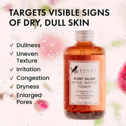 Skincare Rose Water Toner  Hydrating Toner For Face –