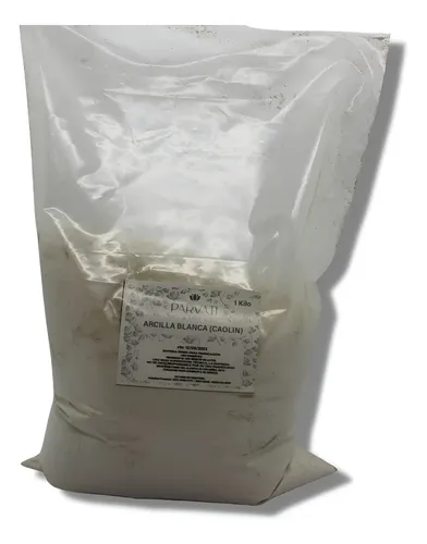 Arcilla Blanca Coalin 25 Kilo Uso Cosmetico