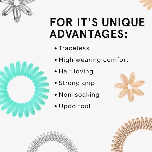 Cintas Para El Pelo Invisibobble Original Traceless Spiral M
