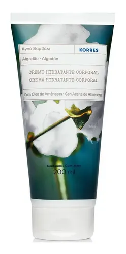 Korres Algodón Crema Hidratante Desodorante Corporal 200ml