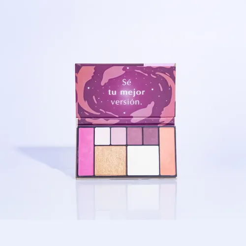 Paleta Para Make Up Rostro Moonshine Xulu Cosmeticos