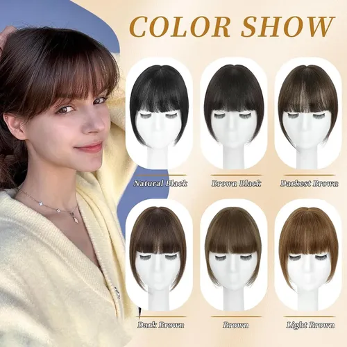 Extensión De Pelo Humano Nayoo 2# Darkest Brown 3d Wispy